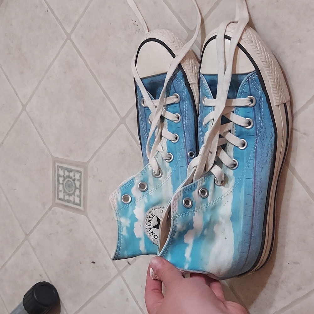 Converse high top shoes